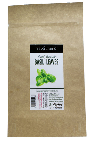 Freshly dried Basil leaves 30g