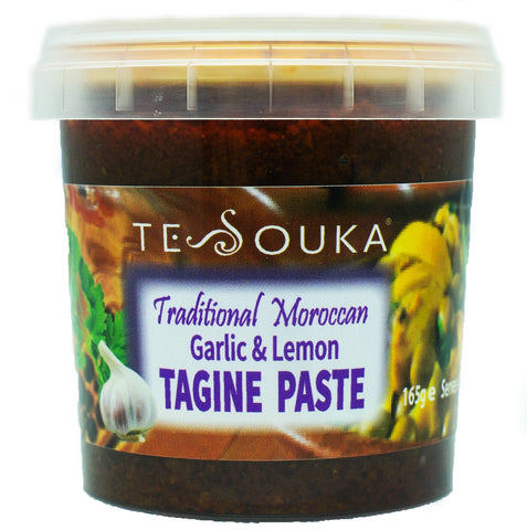 Tagine paste/ sauce: Authentic Moroccan spice, Garlic & Lemon (110 g) - Perfect Flavours