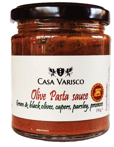 Casa Varisco : Olive pasta sauce - Perfect Flavours