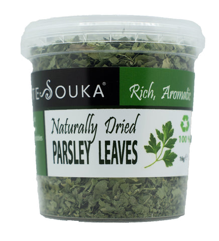 Freshly dried Parsley leaves (28g)
